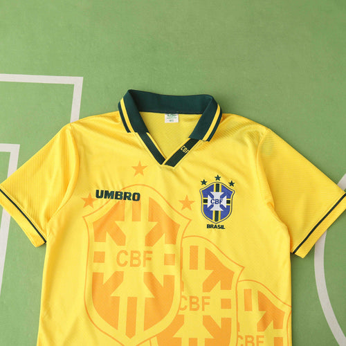 1993/1994 season Brazil home retro Fan version